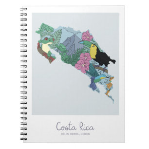 Costa Rica bärbar dator Anteckningsbok
