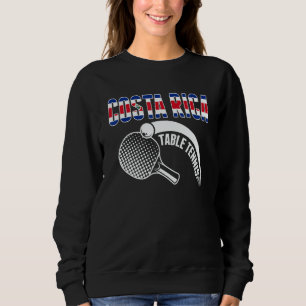 Costa Rica Bordtennis Stödja Costaricanska Ping T Shirt