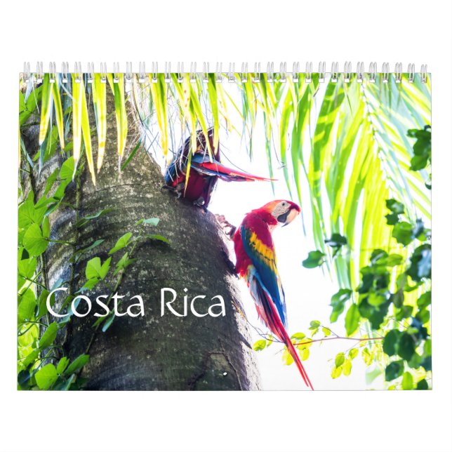 Costa Rica Calendar Kalender (Omslag)