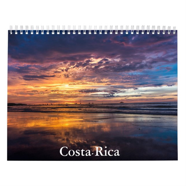 Costa Rica Calendar Kalender (Omslag)