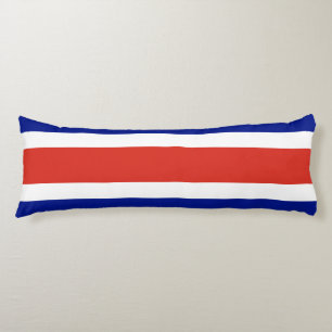 Costa Rica Civil Flagga Kroppskudde