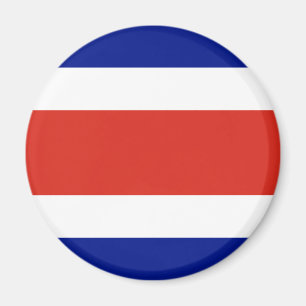 Costa Rica Civil Flagga Magnet