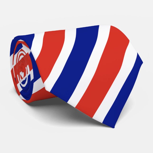 Costa Rica Civil Flagga Slips (Rullad)