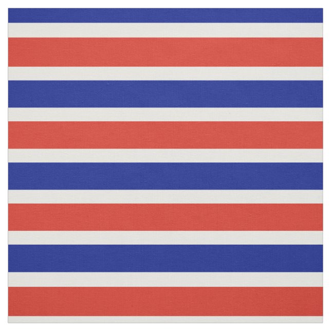 Costa Rica Civil Flagga Tyg (Provkarta)
