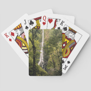 Costa Rica, Cocos Island, Wafer Bay vattenfall Casinokort