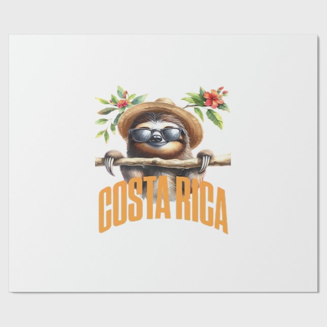 Costa Rica cool dov Classic T-Shirt Presentpapper (Platt)