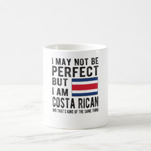 Costa Rica Costa Rican Roots Costa Rica Flagga Kaffemugg