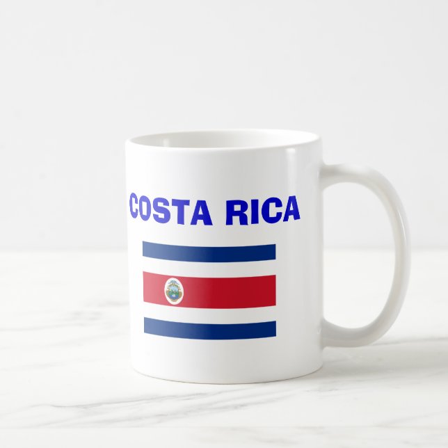 Costa Rica * djärv CRmugg Kaffemugg (Höger)