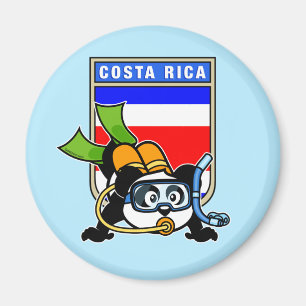 Costa Rica Dyka Panda Magnet