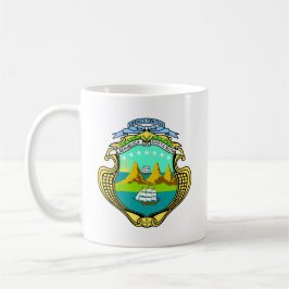Costa Rica emblem Kaffemugg