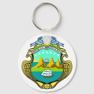 Costa Rica emblem Nyckelring