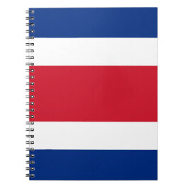 Costa Rica flagga Anteckningsbok