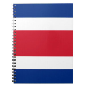 Costa Rica flagga Anteckningsbok