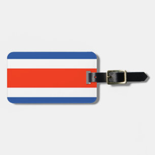 Costa Rica Flagga Bagagebricka