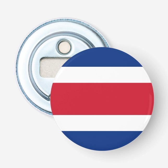 Costa Rica flagga Flasköppnare (Framsidan)