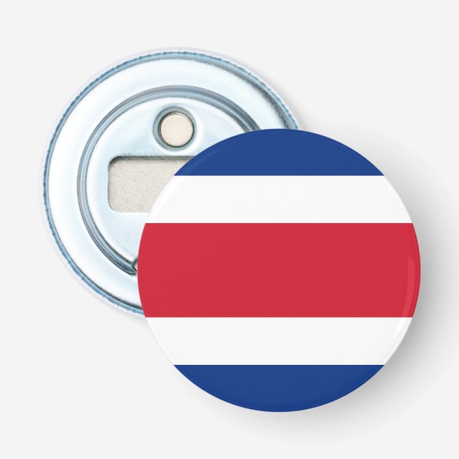 Costa Rica flagga Flasköppnare (Framsidan)