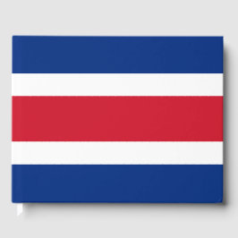 Costa Rica flagga Gästböcker
