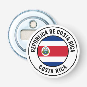 Costa Rica Flagga Gorgous Patriotic Flaska-öppnare Flasköppnare