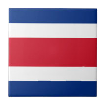 Costa Rica flagga
