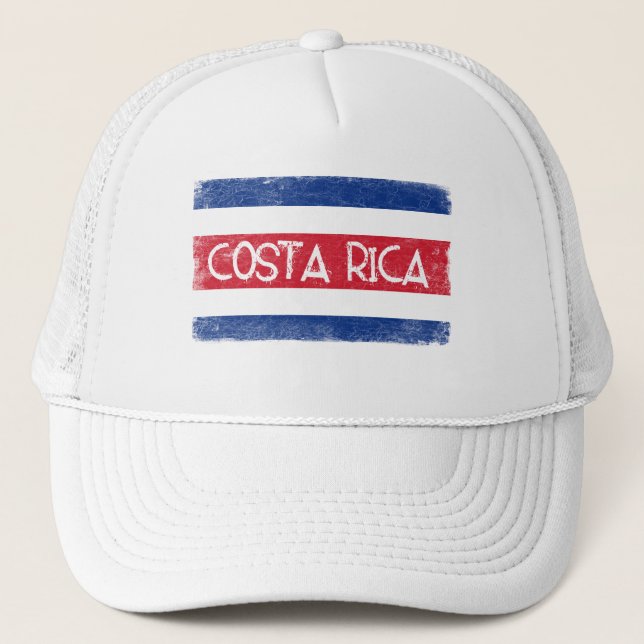 Costa Rica flagga Keps (Framsida)