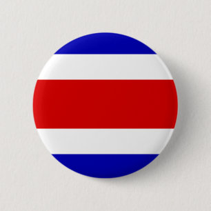 Costa Rica flagga Knapp