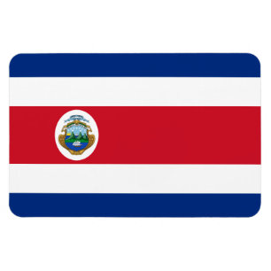 Costa Rica Flagga Magnet