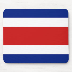 Costa Rica Flagga Mousepad Musmatta