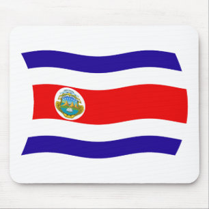 Costa Rica Flagga Musmatta