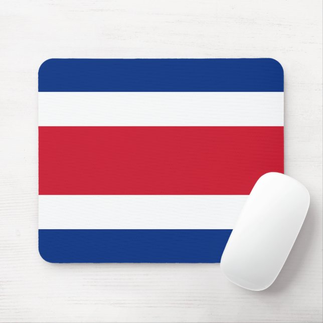 Costa Rica flagga Musmatta (Med mus)