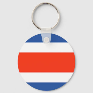 Costa Rica Flagga Nyckelring