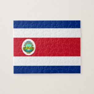 Costa Rica, Flagga Pussel
