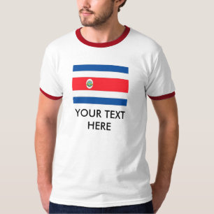 Costa Rica flagga Tee