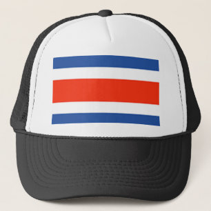 Costa Rica Flagga Truckerkeps