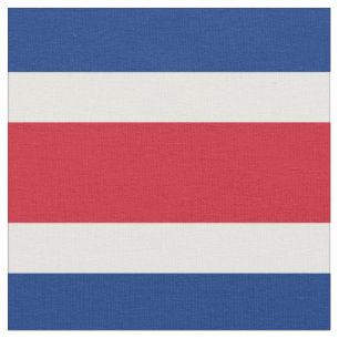Costa Rica flagga Tyg