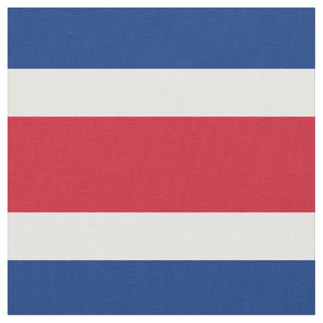 Costa Rica flagga Tyg (Närbild)