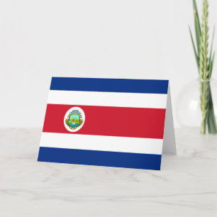 Costa Rica flaggaCR Kort