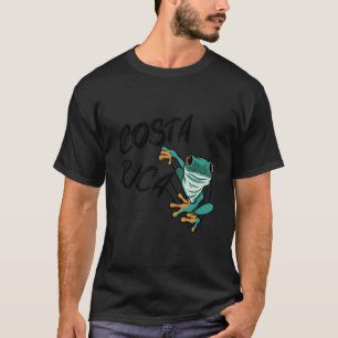 Costa Rica Frog och Helgdag Costa Rica Pure Joie D T Shirt