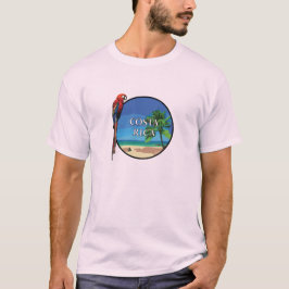 Costa Rica - Herrens Basic T-Shirt