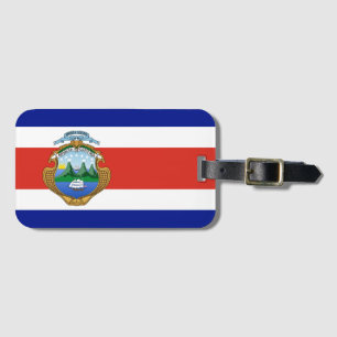 Costa Rica (jackande av arm/flagga) Bagagebricka