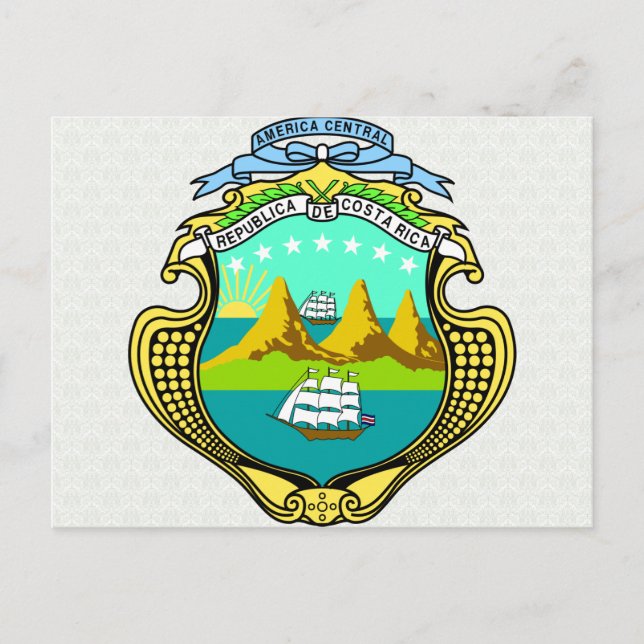 Costa Rica Jackar närmare Arm Vykort (Framsida)