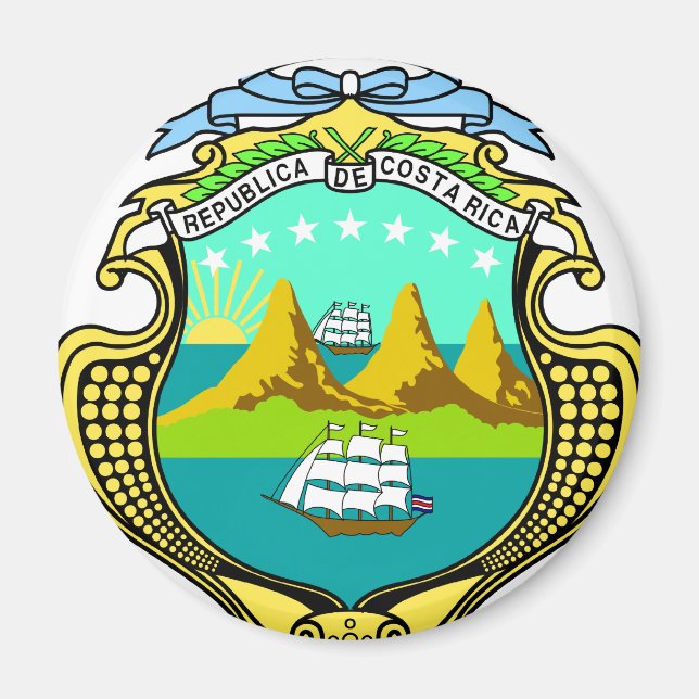 Costa Rica Jackat av Arm Magnet (Framsidan)