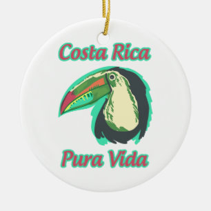 Costa Rica Julgransprydnad Keramik