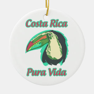 Costa Rica Julgransprydnad Keramik
