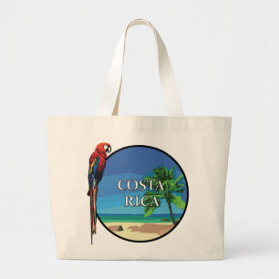 Costa Rica - Jumbo Tote Tygkasse