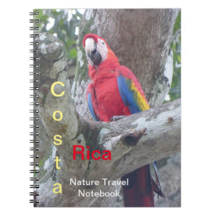 Costa Rica Jungle Bird Travel bärbar dator Anteckningsbok