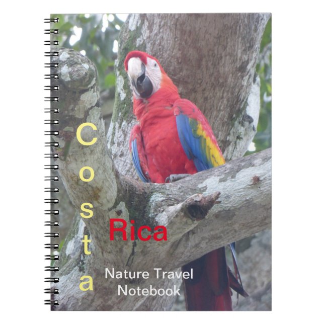 Costa Rica Jungle Bird Travel bärbar dator Anteckningsbok (Framsidan)