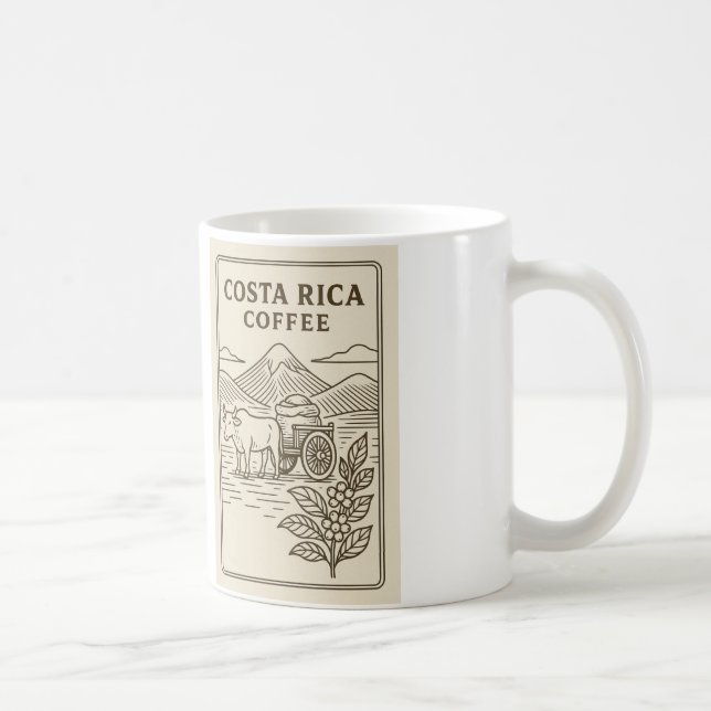 Costa Rica Kaffemugg (Höger)
