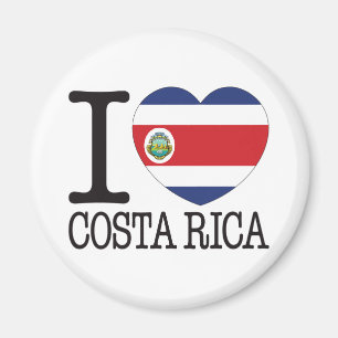 Costa Rica kärlek v2 Magnet