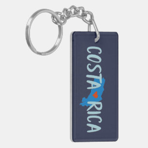 Costa Rica Karta I Kärlek Costa Rica
