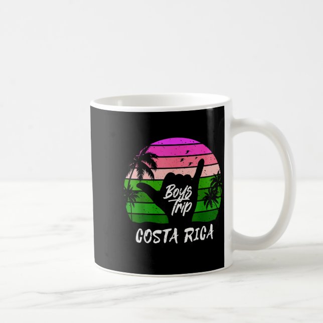 Costa rica killar resa matchande  kaffemugg (Höger)